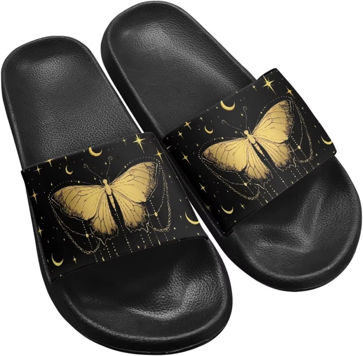 Женские шлепанцы Jeiento с открытым носком, сандалии-бабочки, нескользящая резиновая подошва, для душа, ванной, пляжа, бассейна, Moon Stars Butterfly
Женские шлепанцы Jeiento с открытым носком, сандалии-бабочки, нескользящая резиновая подошва, для душа, ванной, пляжа, бассейна, Moon Stars Butterfly