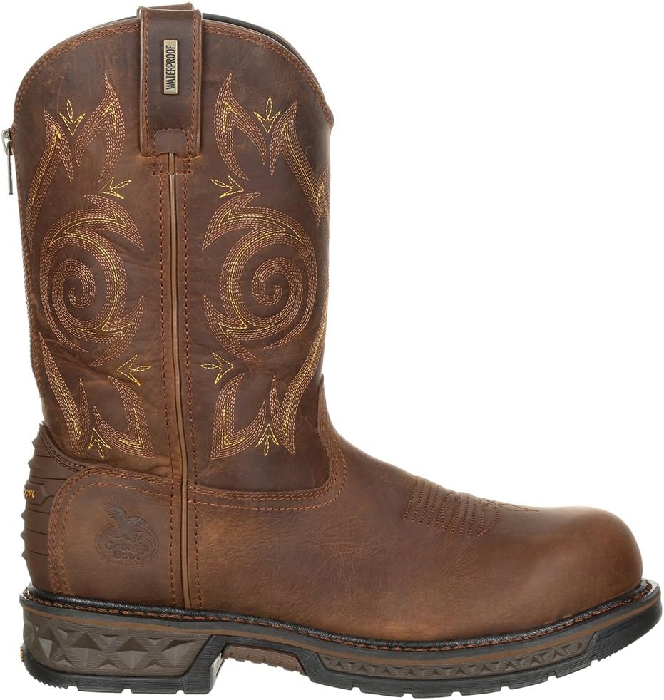 Мужские ботинки Georgia Boot Carbo-Tec LT с композитным носком и водонепроницаемые, 8 Wide Brown
Мужские ботинки Georgia Boot Carbo-Tec LT с композитным носком и водонепроницаемые, 8 Wide Brown