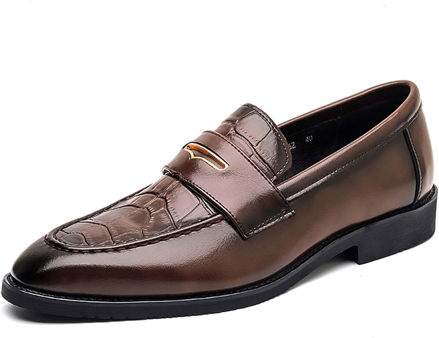Мужские пенни-лоаферы Модные заостренные городские деловые повседневные формальные туфли Легкие, удобные для ходьбы, вождения, служебные, для банкетов, свадеб, костюмов, платьев Кожаная обувь Generic, коричневый
Мужские пенни-лоаферы Модные заостренные городские деловые повседневные формальные туфли Легкие, удобные для ходьбы, вождения, служебные, для банкетов, свадеб, костюмов, платьев Кожаная обувь Generic, коричневый