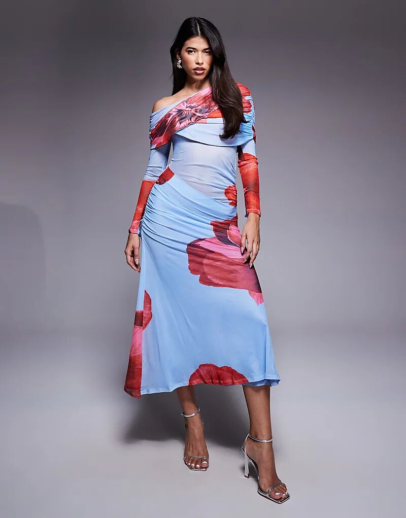 Платье макси ASOS DESIGN с длинными рукавами, свободным кроем, сетчатым миксом и цветочным принтом
Платье макси ASOS DESIGN с длинными рукавами, свободным кроем, сетчатым миксом и цветочным принтом