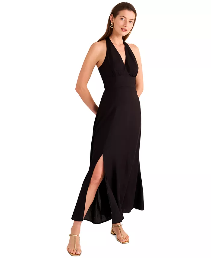 Женское безрукавное платье-макси на бретелях Vince Camuto, черный
Женское безрукавное платье-макси на бретелях Vince Camuto, черный
