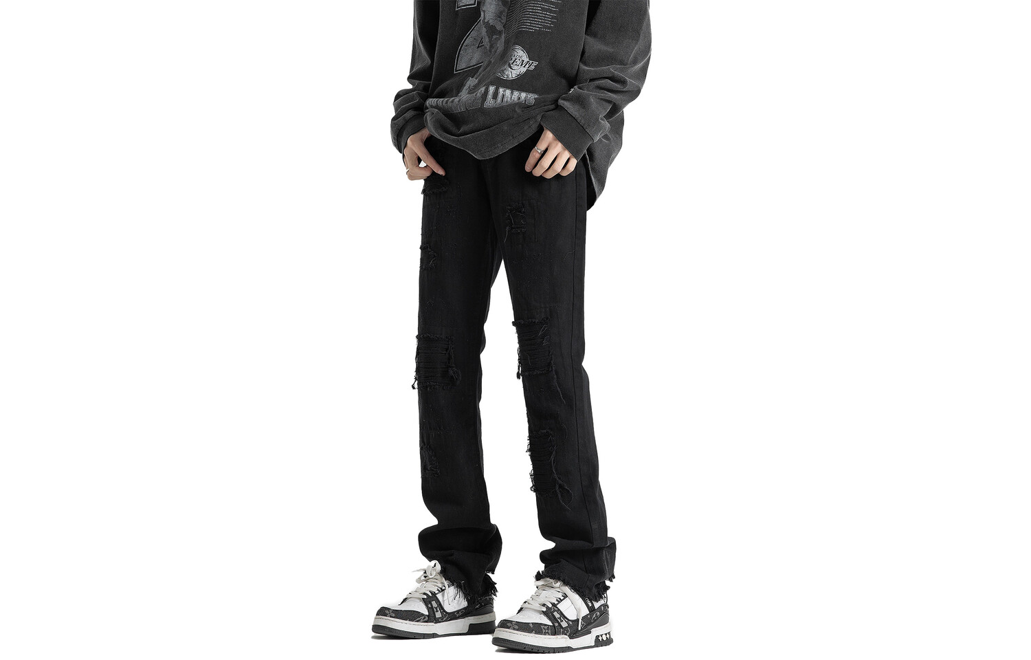 Джинсы унисекс Fondlook, Белый
Джинсы унисекс Fondlook, Белый