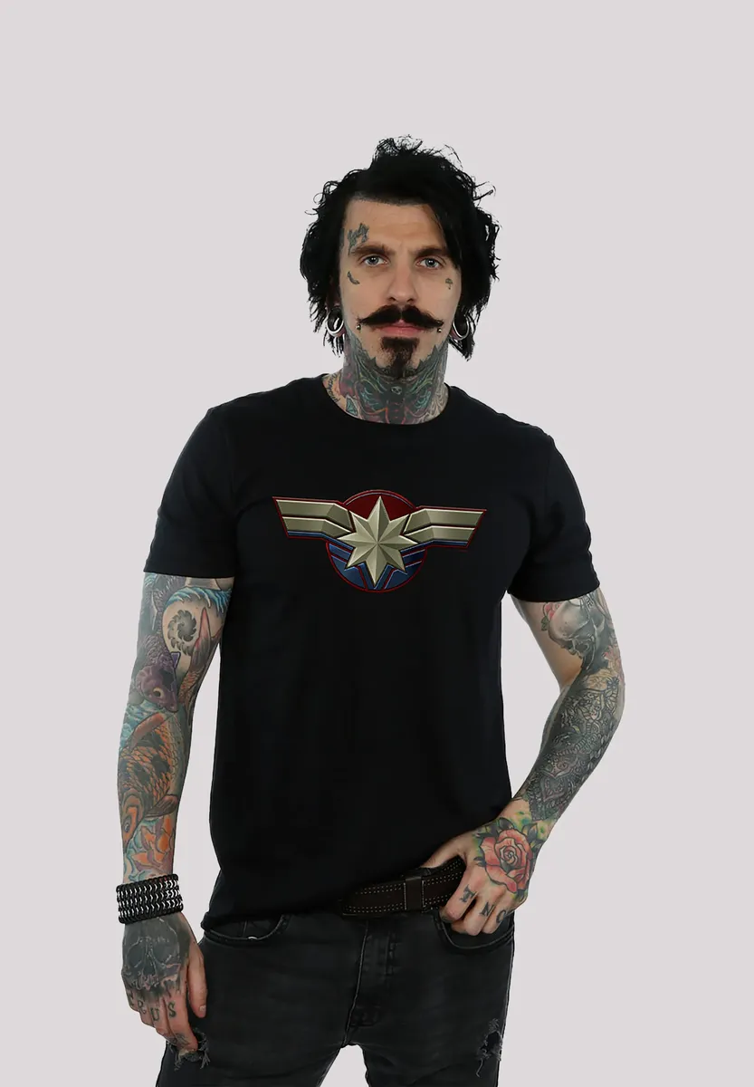 Футболка F4NT4STIC "Marvel Captain Marvel Chest Emblem", принт, черный
Футболка F4NT4STIC "Marvel Captain Marvel Chest Emblem", принт, черный