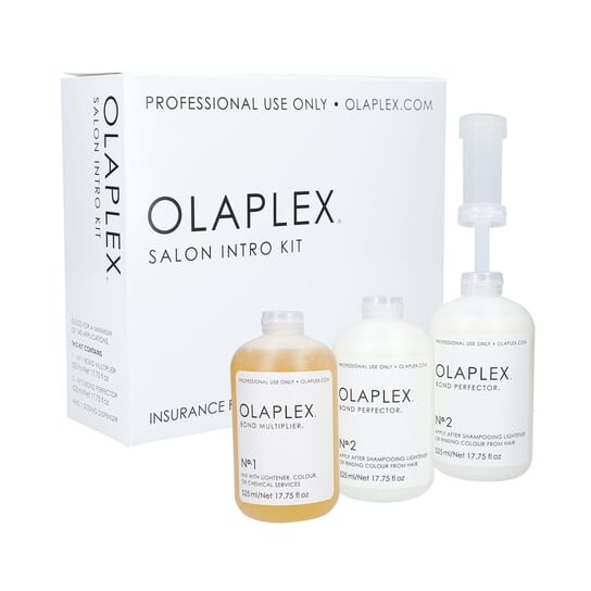 Набор для регенерации волос, 3 шт. Olaplex, Salon Intro Kit
Набор для регенерации волос, 3 шт. Olaplex, Salon Intro Kit