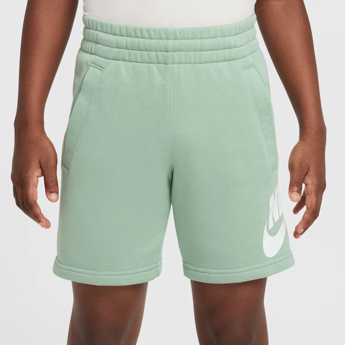 Детские шорты Nike Sportswear Club из флиса, зеленый
Детские шорты Nike Sportswear Club из флиса, зеленый
