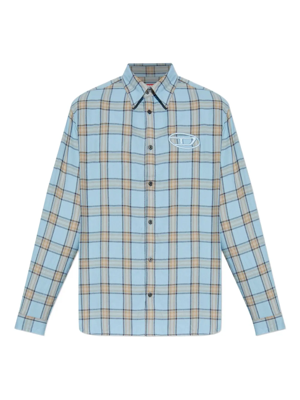 Вышитая клетчатая рубашка S-Simply-Ajfi Diesel, синий
Вышитая клетчатая рубашка S-Simply-Ajfi Diesel, синий