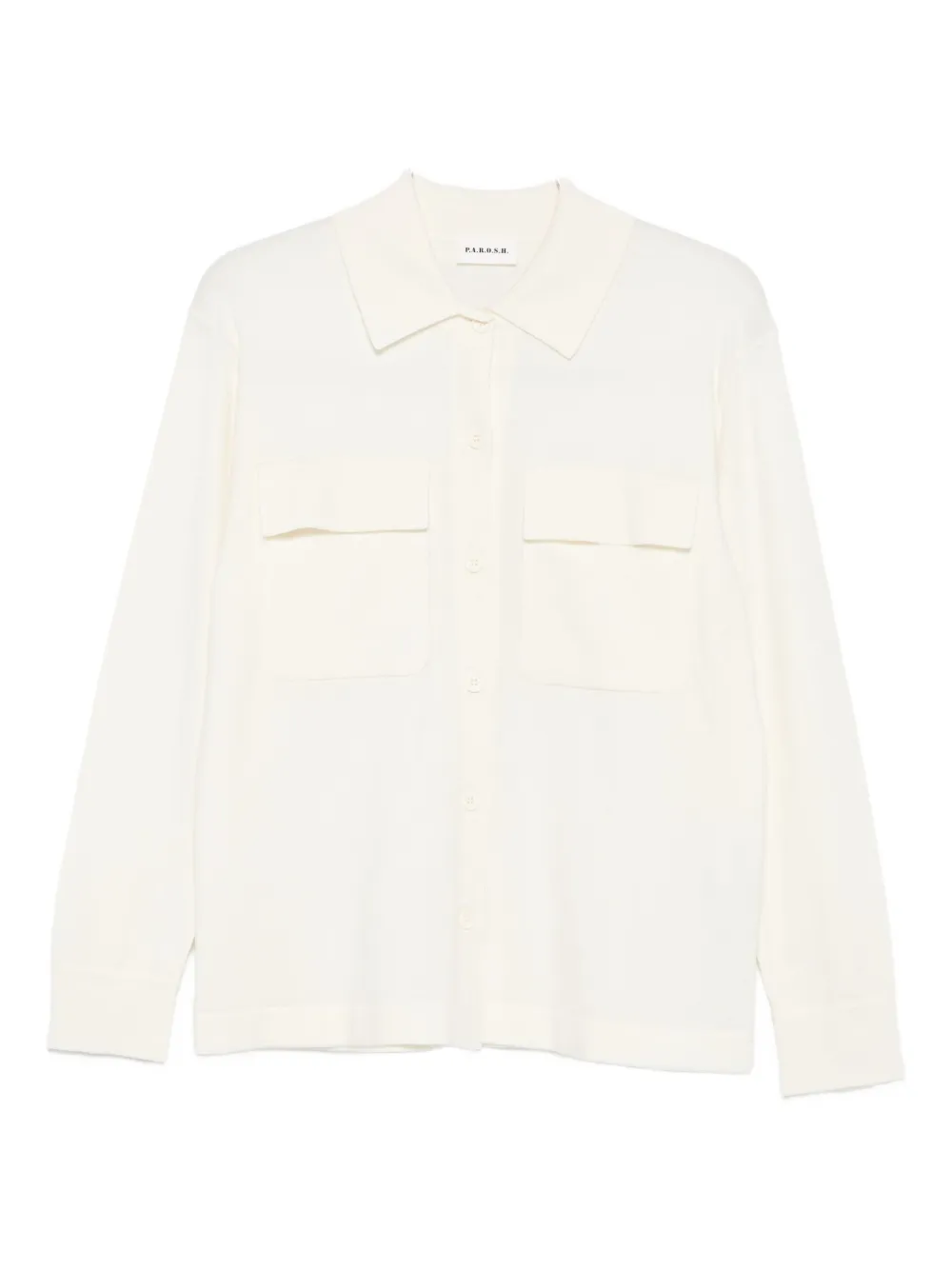 Рубашка с карманами на пуговицах P.A.R.O.S.H., белый
Рубашка с карманами на пуговицах P.A.R.O.S.H., белый