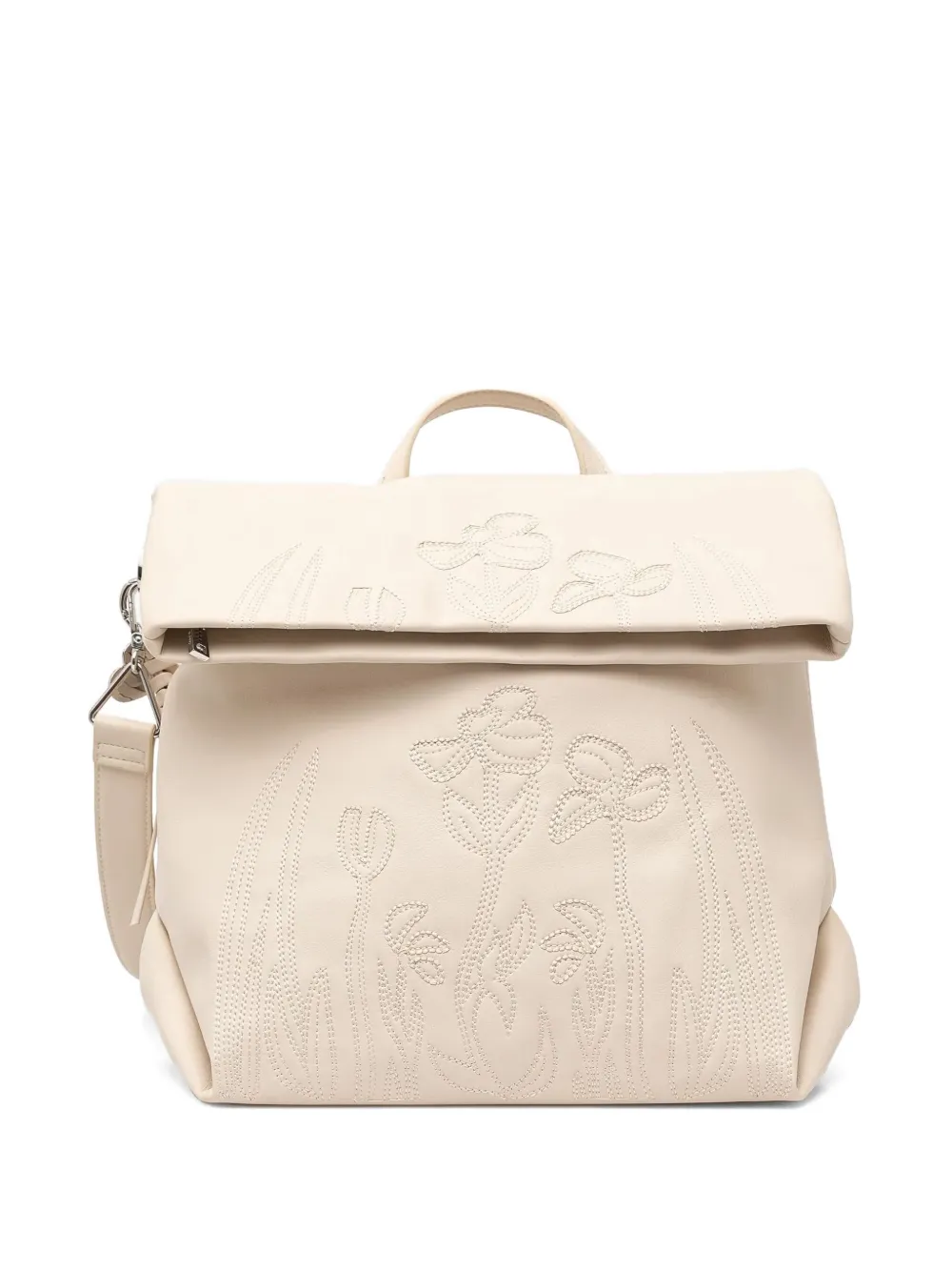 Рюкзак с цветочной вышивкой Desigual, нейтральный
Рюкзак с цветочной вышивкой Desigual, нейтральный