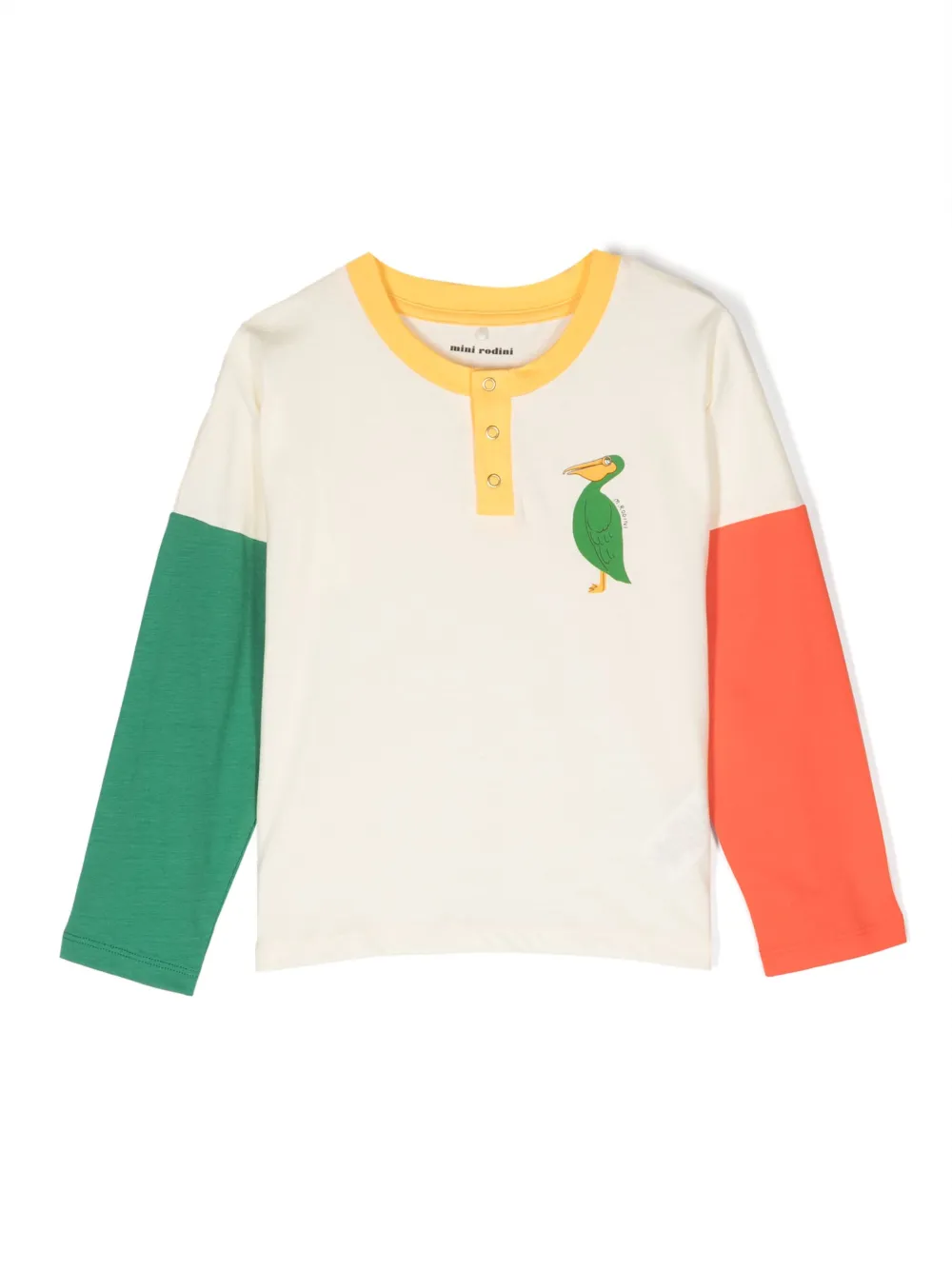 Топ из джерси с принтом Mini Rodini, нейтральный
Топ из джерси с принтом Mini Rodini, нейтральный