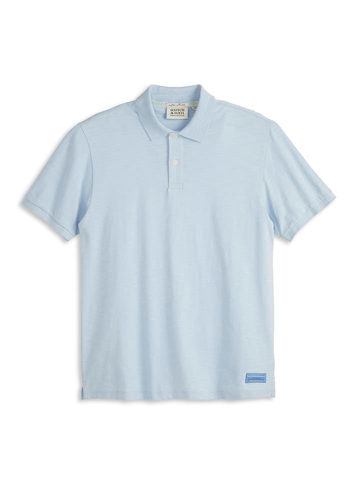 Рубашка-поло Scotch & Soda, светло-синий
Рубашка-поло Scotch & Soda, светло-синий