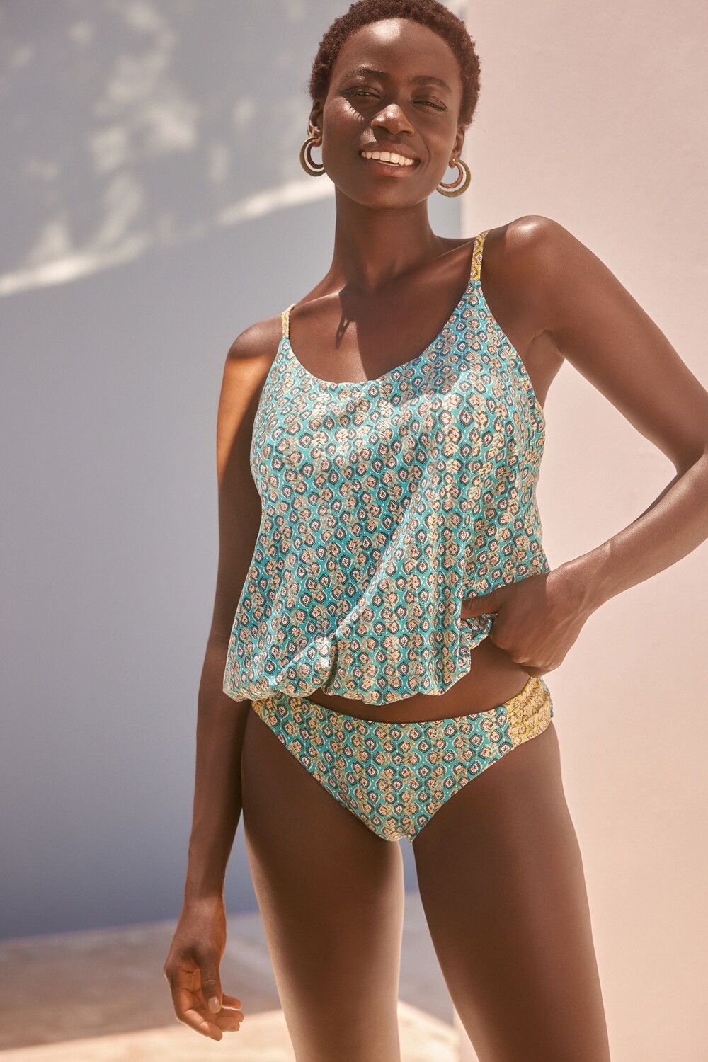 Свободный топ танкини Next, зеленый
Свободный топ танкини Next, зеленый