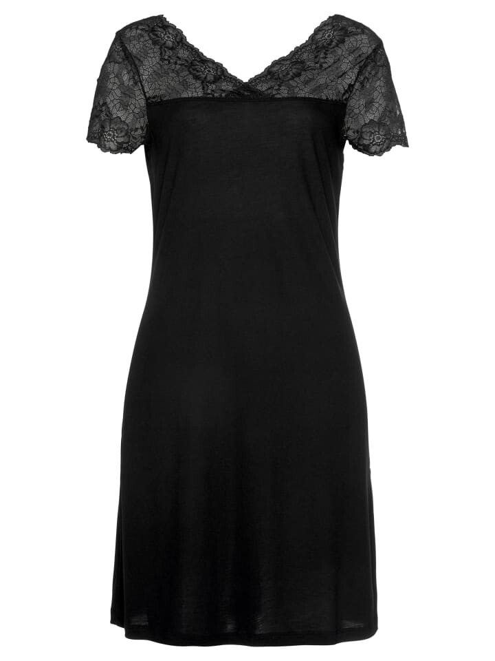 Ночная рубашка LASCANA, черный
Ночная рубашка LASCANA, черный