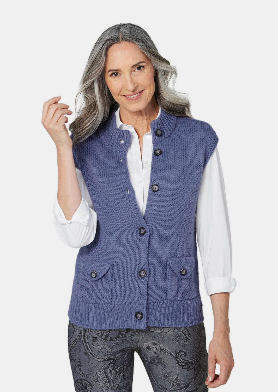 Утепленный жилет GOLDNER Strick, цвет schieferblau
Утепленный жилет GOLDNER Strick, цвет schieferblau