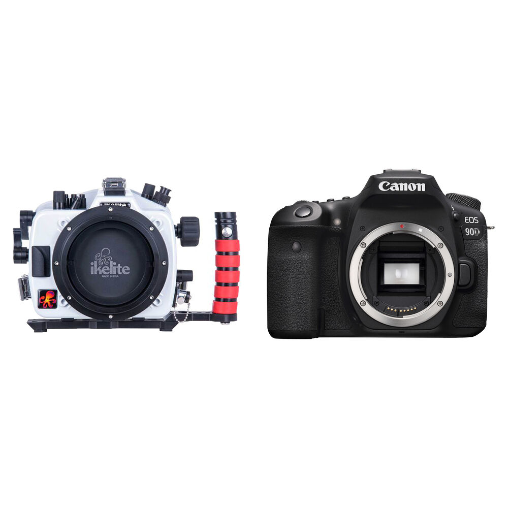 Ikelite 200DL Underwater Housing Kit with Canon EOS 90D DSLR
Ikelite 200DL Underwater Housing Kit with Canon EOS 90D DSLR