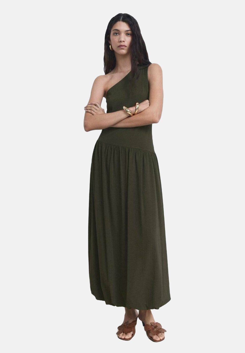 Платье макси PELICAN Mango, хаки
Платье макси PELICAN Mango, хаки