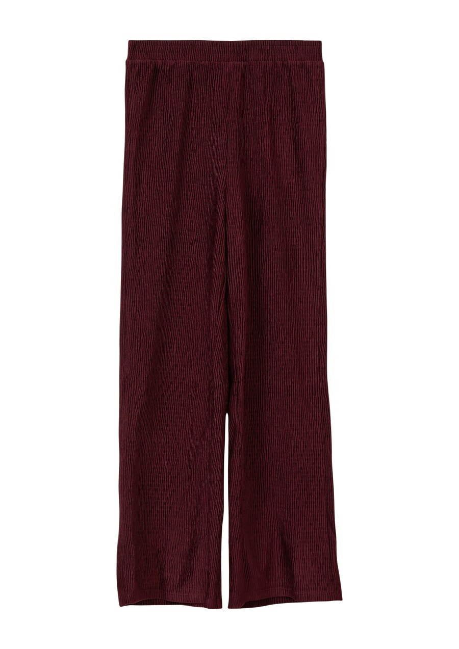 Обычные брюки s.Oliver, бордовый
Обычные брюки s.Oliver, бордовый