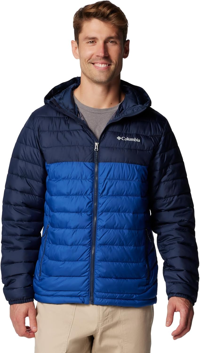 Куртка Columbia Men's Powder Lite II с капюшоном, Mountain Blue/Collegiate Navy
Куртка Columbia Men's Powder Lite II с капюшоном, Mountain Blue/Collegiate Navy