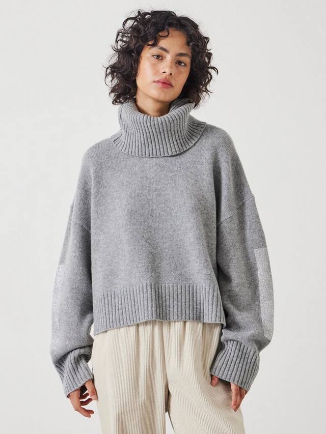 Джемпер из чистой шерсти мериноса livvy со съемным воротником-стойкой HUSH, серый
Джемпер из чистой шерсти мериноса livvy со съемным воротником-стойкой HUSH, серый