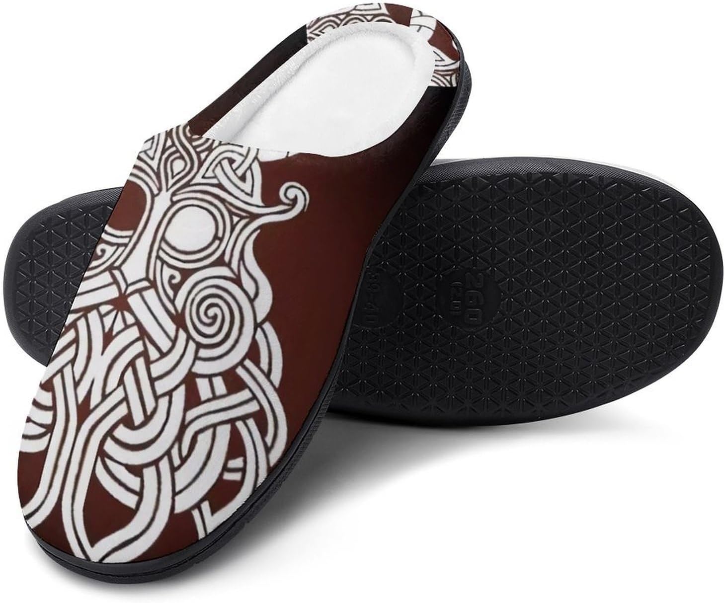 Теплые пушистые домашние тапочки, зимние мужские хлопковые повседневные тапочки для спальни и гостиной / моющиеся, легкие, нескользящие викинг-тапочки Yxhzyhy, Odin 1
Теплые пушистые домашние тапочки, зимние мужские хлопковые повседневные тапочки для спальни и гостиной / моющиеся, легкие, нескользящие викинг-тапочки Yxhzyhy, Odin 1