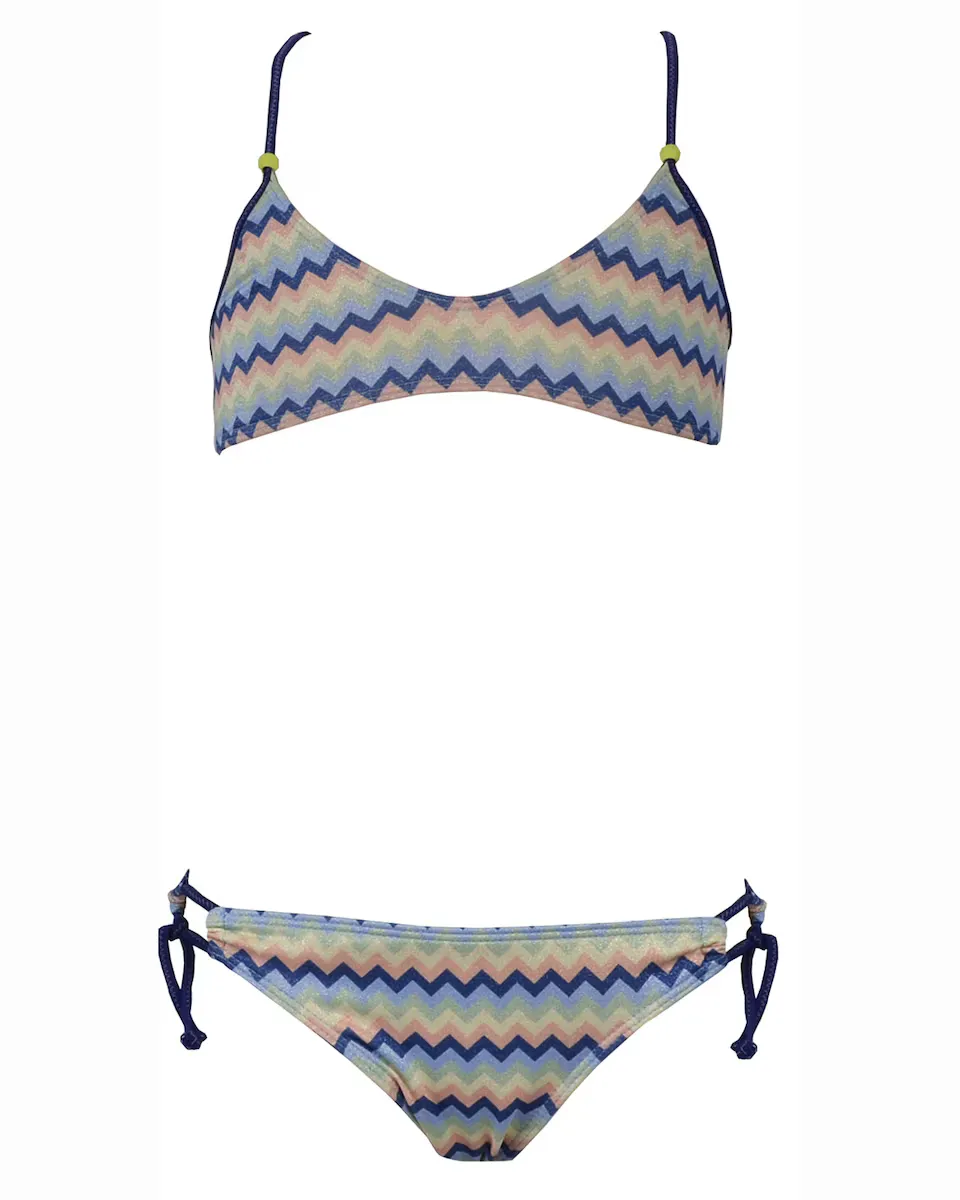 Девичье бикини Лена с принтом зигзаг Red Point, многоцветный
Девичье бикини Лена с принтом зигзаг Red Point, многоцветный