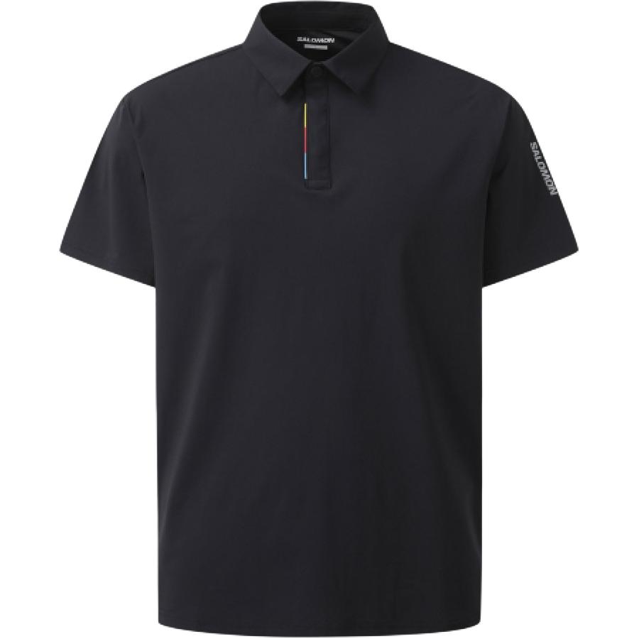 SALOMON Мужская черная поло, Черный, SALOMON Мужская черная поло
SALOMON Мужская черная поло, Черный, SALOMON Мужская черная поло