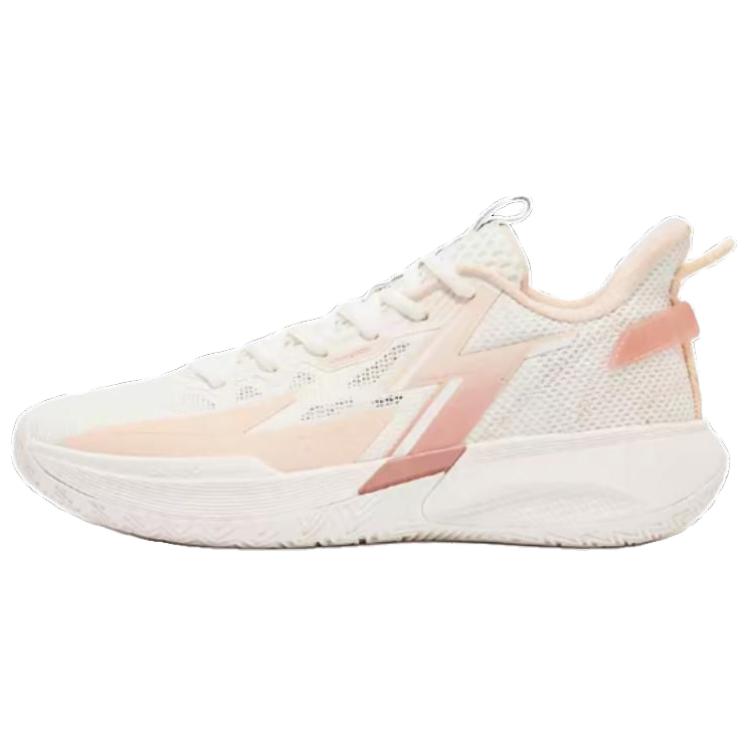 361° Big3 Team Амортизирующие противоскользящие и износостойкие низкие баскетбольные кроссовки мужские розово-белые - Feather White/Smoothie Peach, цвет Feather White/Smoothie Peach
361° Big3 Team Амортизирующие противоскользящие и износостойкие низкие баскетбольные кроссовки мужские розово-белые - Feather White/Smoothie Peach, цвет Feather White/Smoothie Peach