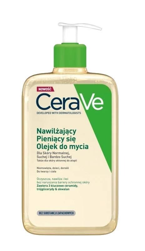 CeraVe Nawilżający Olejek do Mycia масло для умывания лица и тела, 236 ml
CeraVe Nawilżający Olejek do Mycia масло для умывания лица и тела, 236 ml