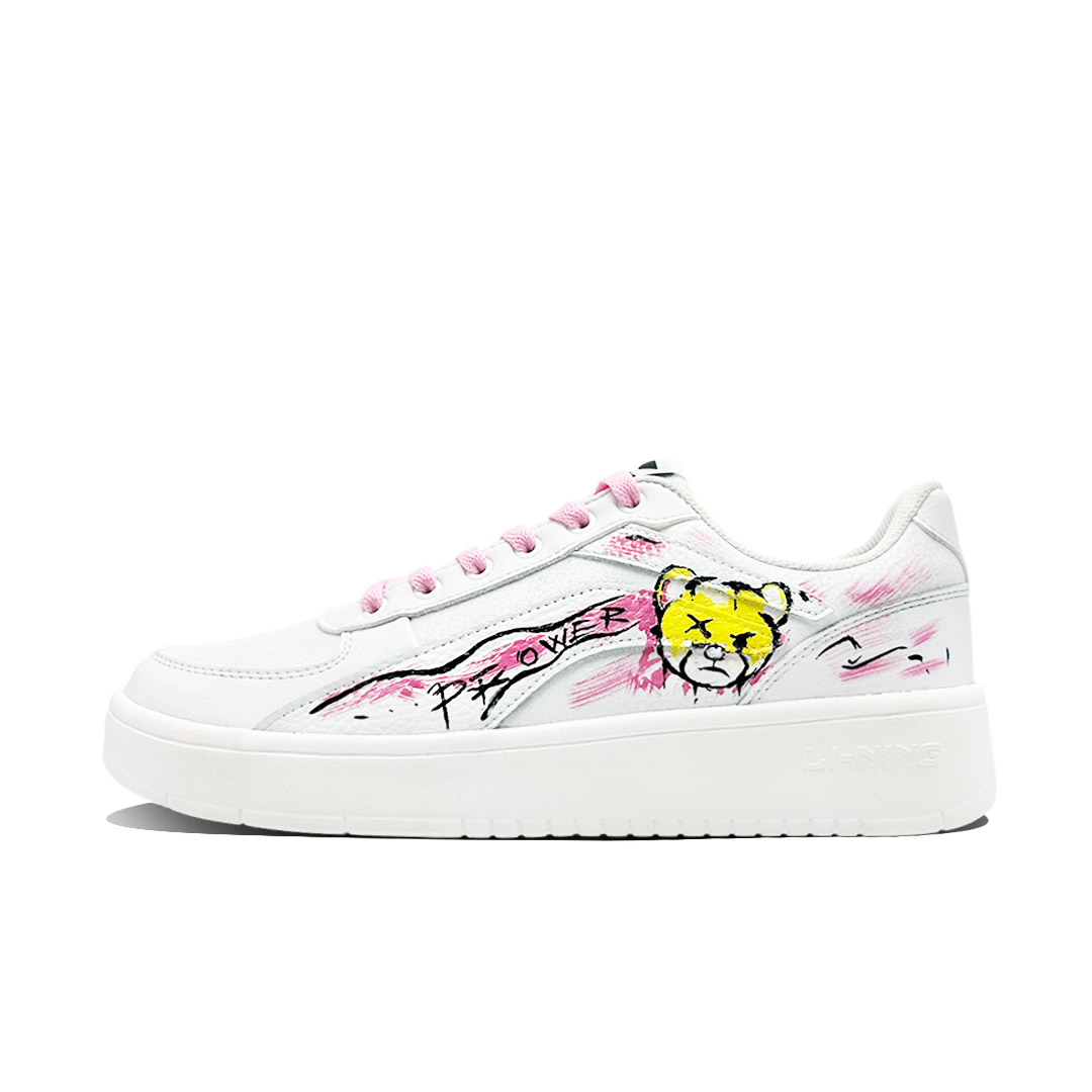 LINING Нескользящие, износостойкие, легкие низкие кроссовки для скейтбординга, мужские, белые, розовые
LINING Нескользящие, износостойкие, легкие низкие кроссовки для скейтбординга, мужские, белые, розовые