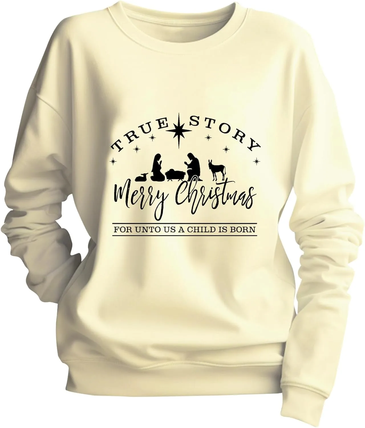 Свитшот True Story Merry Christmas с длинным рукавом Yuisi Doxn
Свитшот True Story Merry Christmas с длинным рукавом Yuisi Doxn