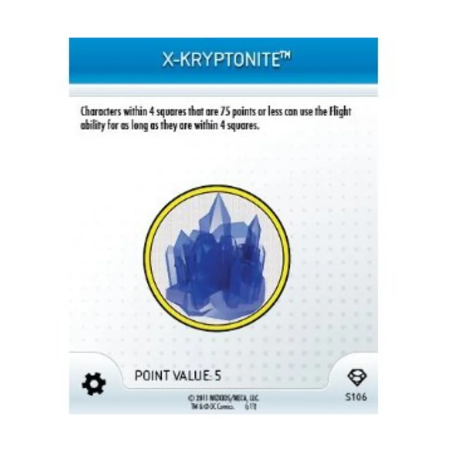 Х-криптонит, DC HeroClix - Superman - Singles 
Х-криптонит, DC HeroClix - Superman - Singles