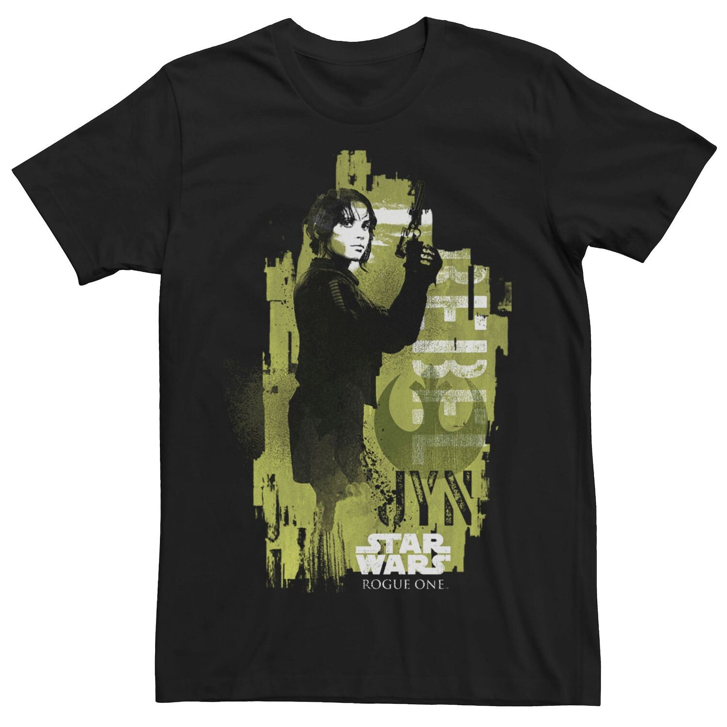 Мужская футболка Rogue One Jyn Erso в стиле гранж с профилем Star Wars
Мужская футболка Rogue One Jyn Erso в стиле гранж с профилем Star Wars