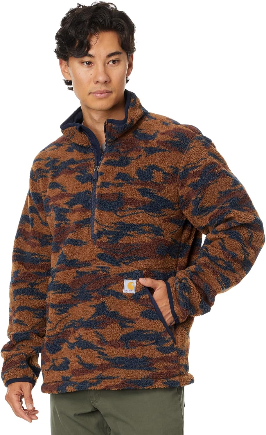 Carhartt мужская свободная флисовая толстовка, Carhartt Brown Camo
Carhartt мужская свободная флисовая толстовка, Carhartt Brown Camo