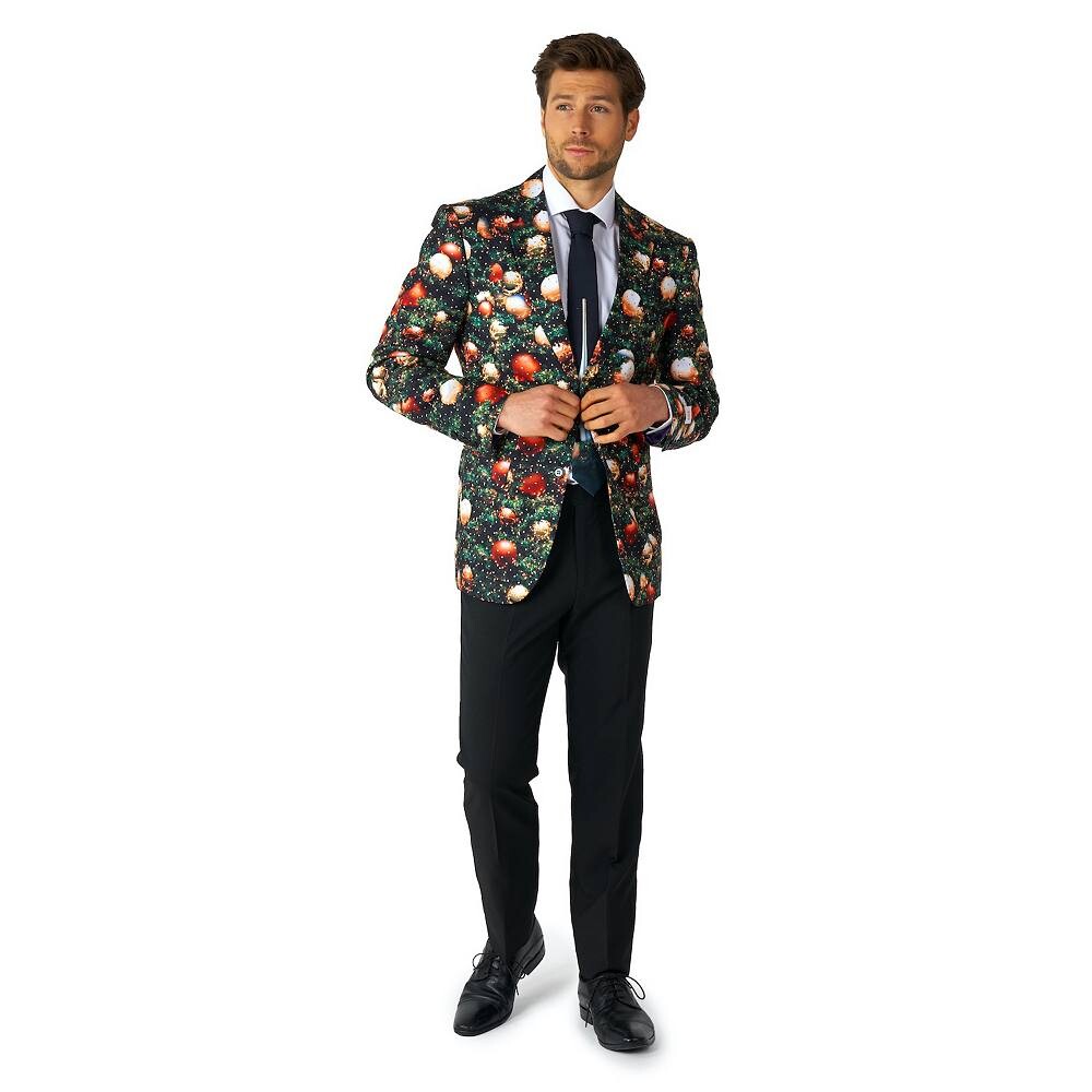 Мужские костюмы OppoShine Pine Metallic Christmas Tree Современный крой из костюма и галстука OppoSuits, цвет Shine Pine
Мужские костюмы OppoShine Pine Metallic Christmas Tree Современный крой из костюма и галстука OppoSuits, цвет Shine Pine