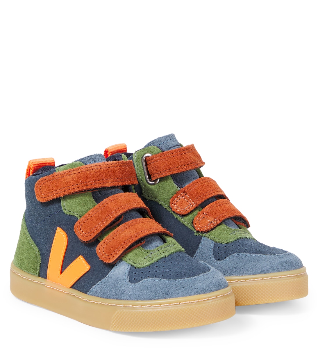 Высокие замшевые кеды V-10 Veja Kids, Nautico_Fury_Natural
Высокие замшевые кеды V-10 Veja Kids, Nautico_Fury_Natural