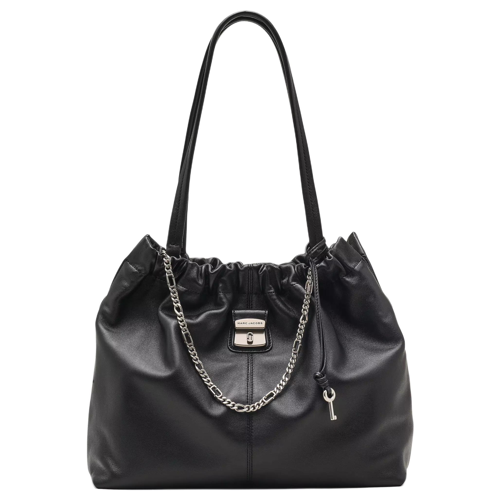 MARC JACOBS Женская черная сумка через плечо из овчины среднего размера
MARC JACOBS Женская черная сумка через плечо из овчины среднего размера