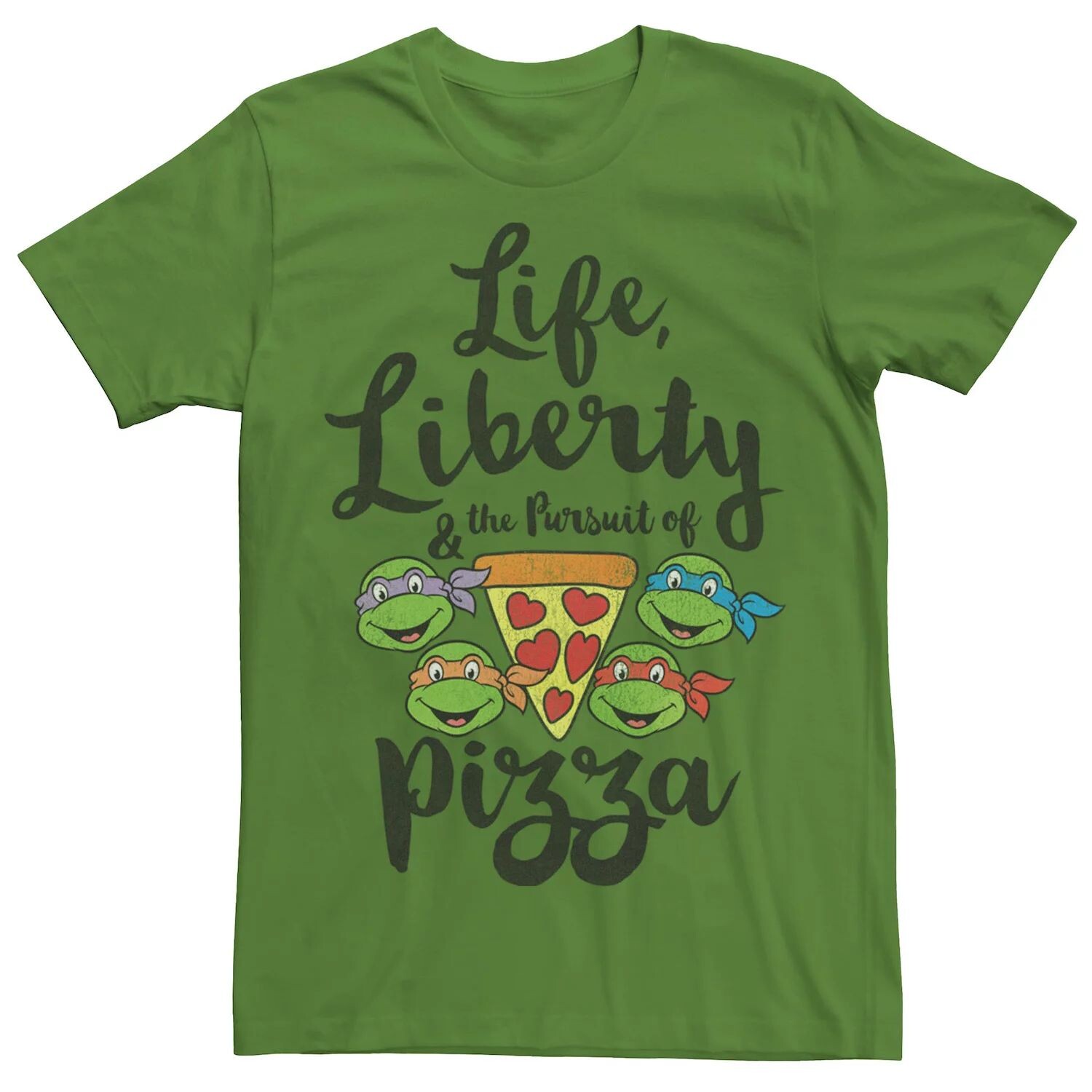 Мужская футболка с короткими рукавами Ninja Turtles Life, Liberty, Pizza Head Shot Licensed Character
Мужская футболка с короткими рукавами Ninja Turtles Life, Liberty, Pizza Head Shot Licensed Character