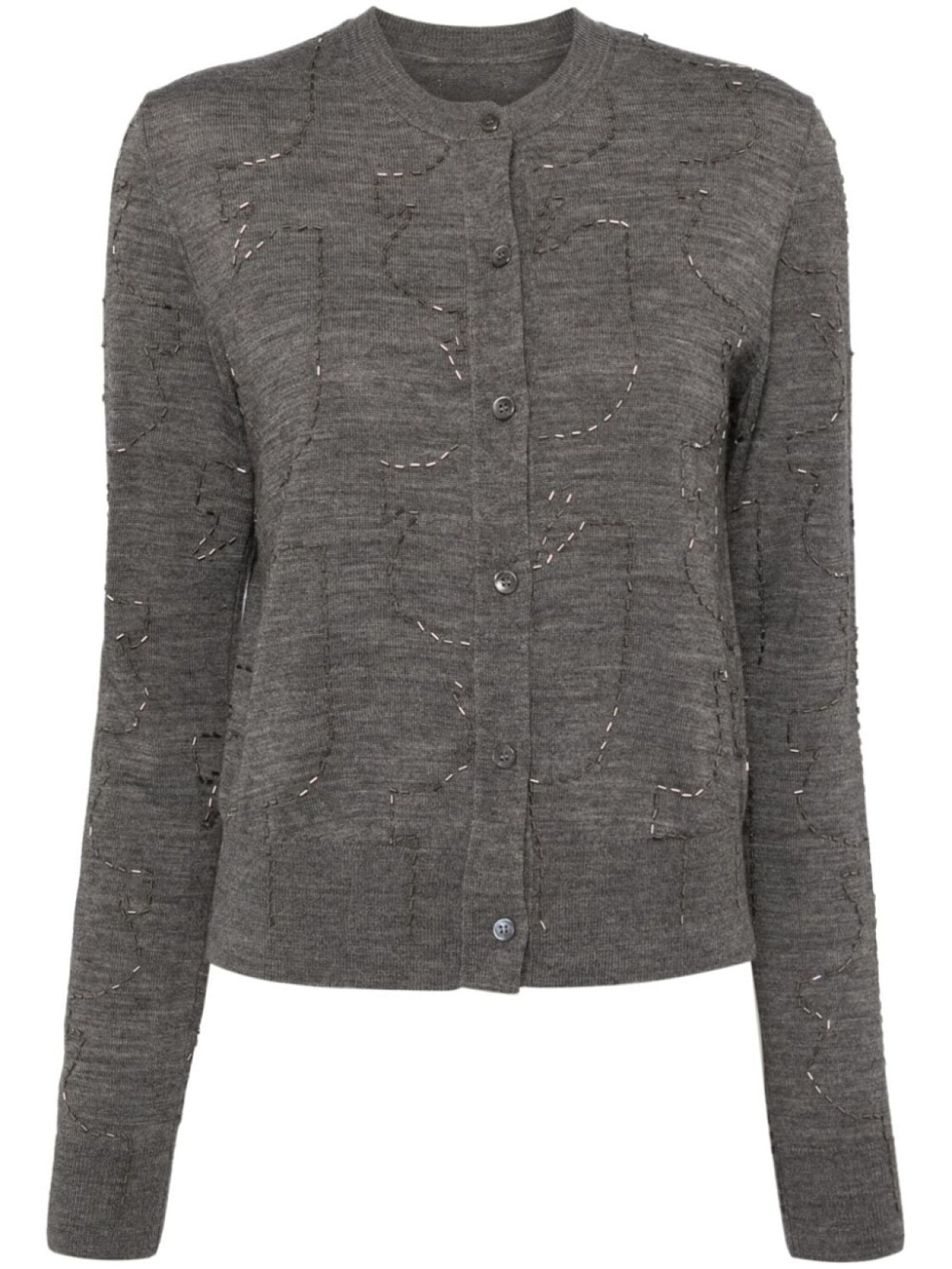 JNBY укороченный кардиган с графичным принтом, серый
JNBY укороченный кардиган с графичным принтом, серый