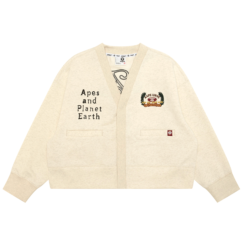 Aape By *A Bathing APE Logo embroidered Cardigan
Aape By *A Bathing APE Logo embroidered Cardigan