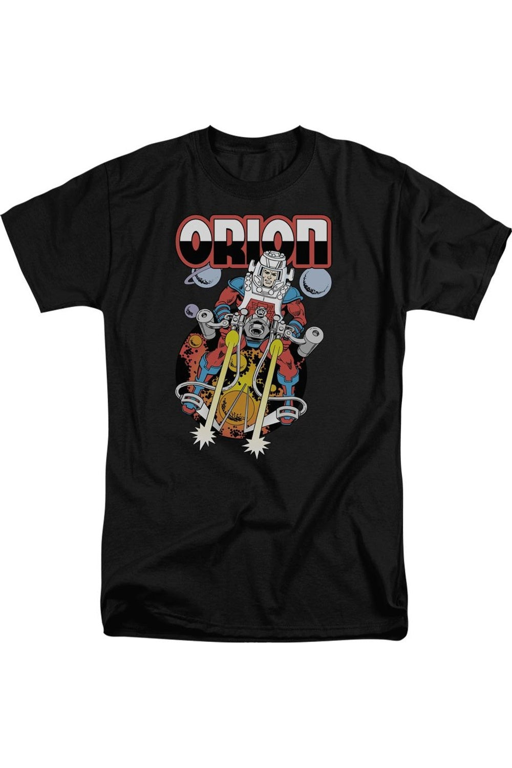 Футболка DC Comics Orion с коротким рукавом для взрослых Gildan, черный
Футболка DC Comics Orion с коротким рукавом для взрослых Gildan, черный