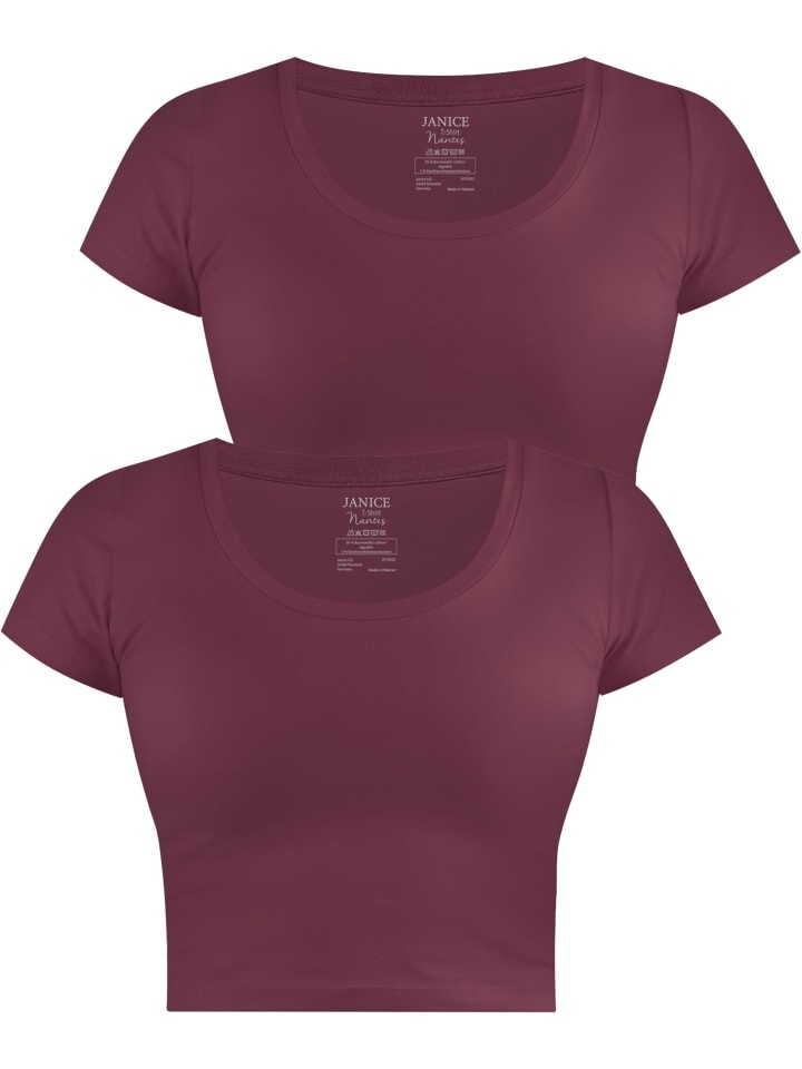 Футболка Janice Nantes, цвет burgund
Футболка Janice Nantes, цвет burgund