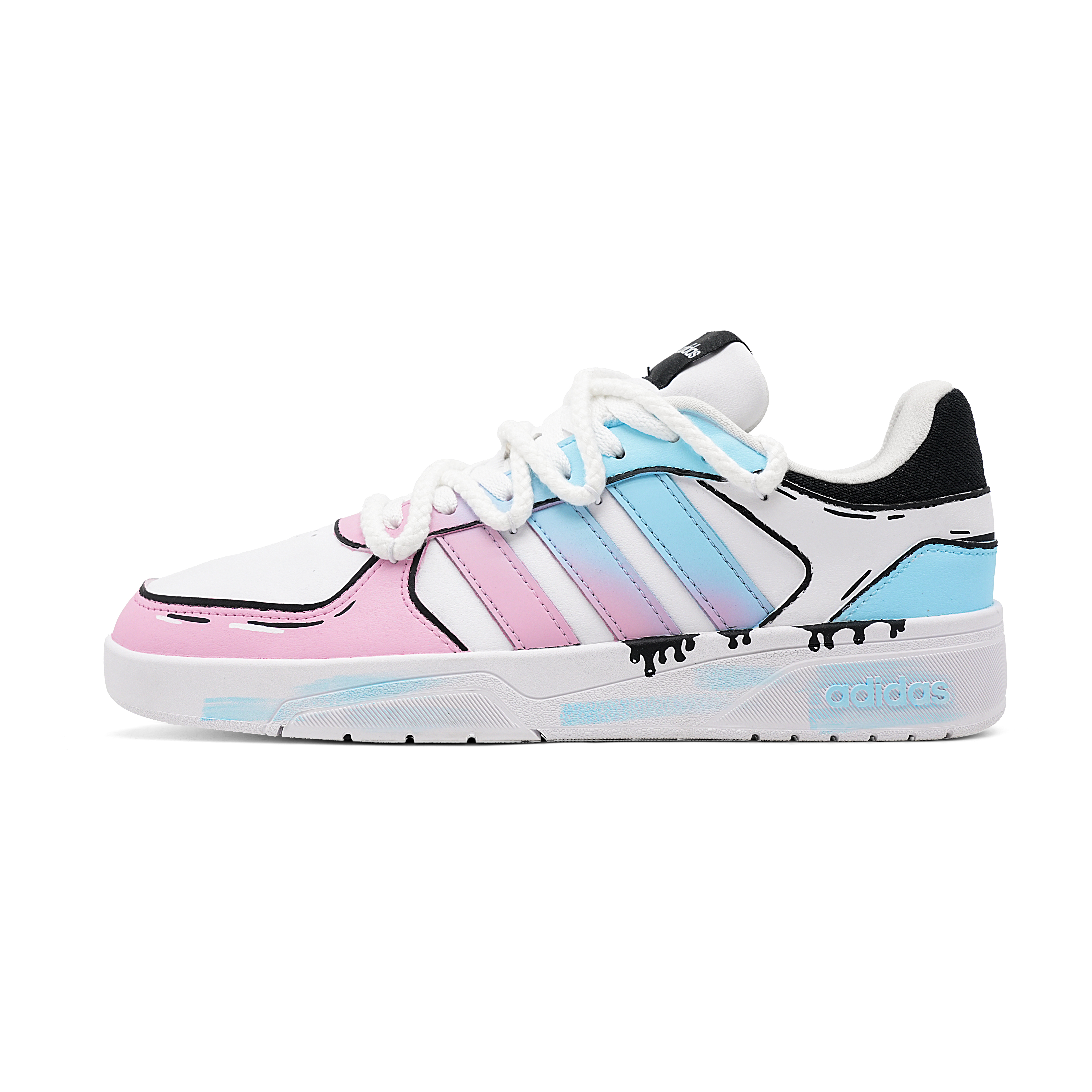 Adidas Neo Courtbeat Comic Icing Sugar термоамортизирующие низкие кеды для скейтбординга унисекс розовый синий
Adidas Neo Courtbeat Comic Icing Sugar термоамортизирующие низкие кеды для скейтбординга унисекс розовый синий