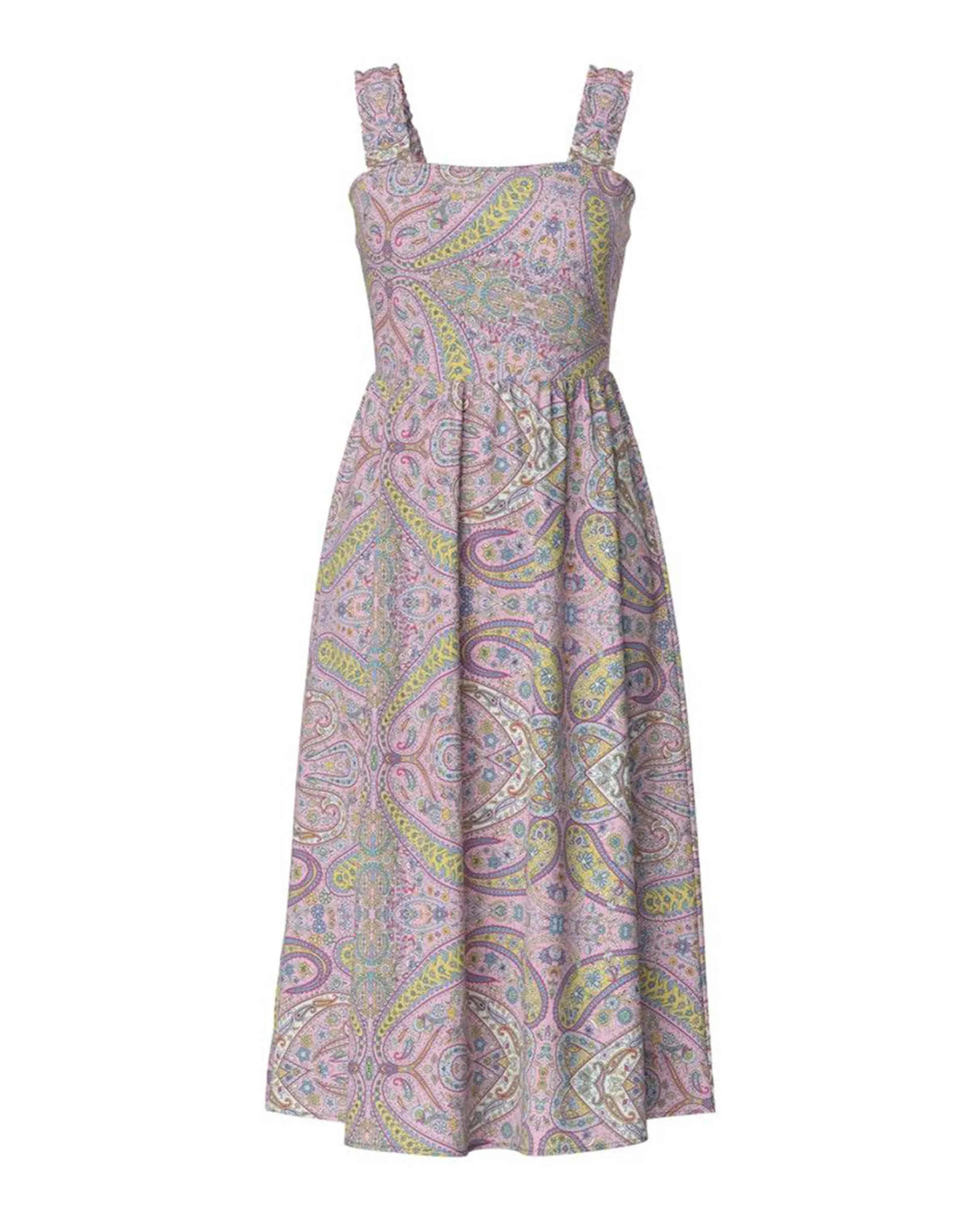 Женское миди-платье на широких бретелях с цветочным принтом Pieces, розовый
Женское миди-платье на широких бретелях с цветочным принтом Pieces, розовый