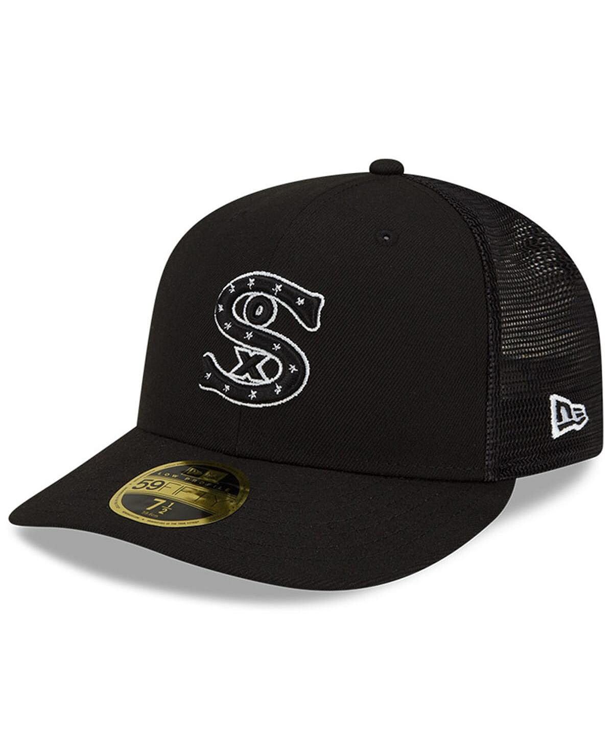 Мужская черная кепка Chicago White Sox 2022 для тренировок с низким профилем 59FIFTY. New Era
Мужская черная кепка Chicago White Sox 2022 для тренировок с низким профилем 59FIFTY. New Era