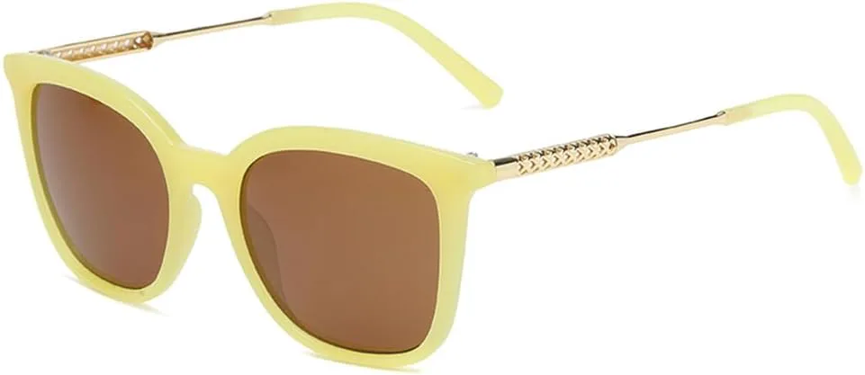 Классические солнцезащитные очки для женщин и мужчин, винтажные солнцезащитные очки в оправе из сплава, ретро-стиль, модные солнцезащитные очки KTUCN, Yellow
Классические солнцезащитные очки для женщин и мужчин, винтажные солнцезащитные очки в оправе из сплава, ретро-стиль, модные солнцезащитные очки KTUCN, Yellow