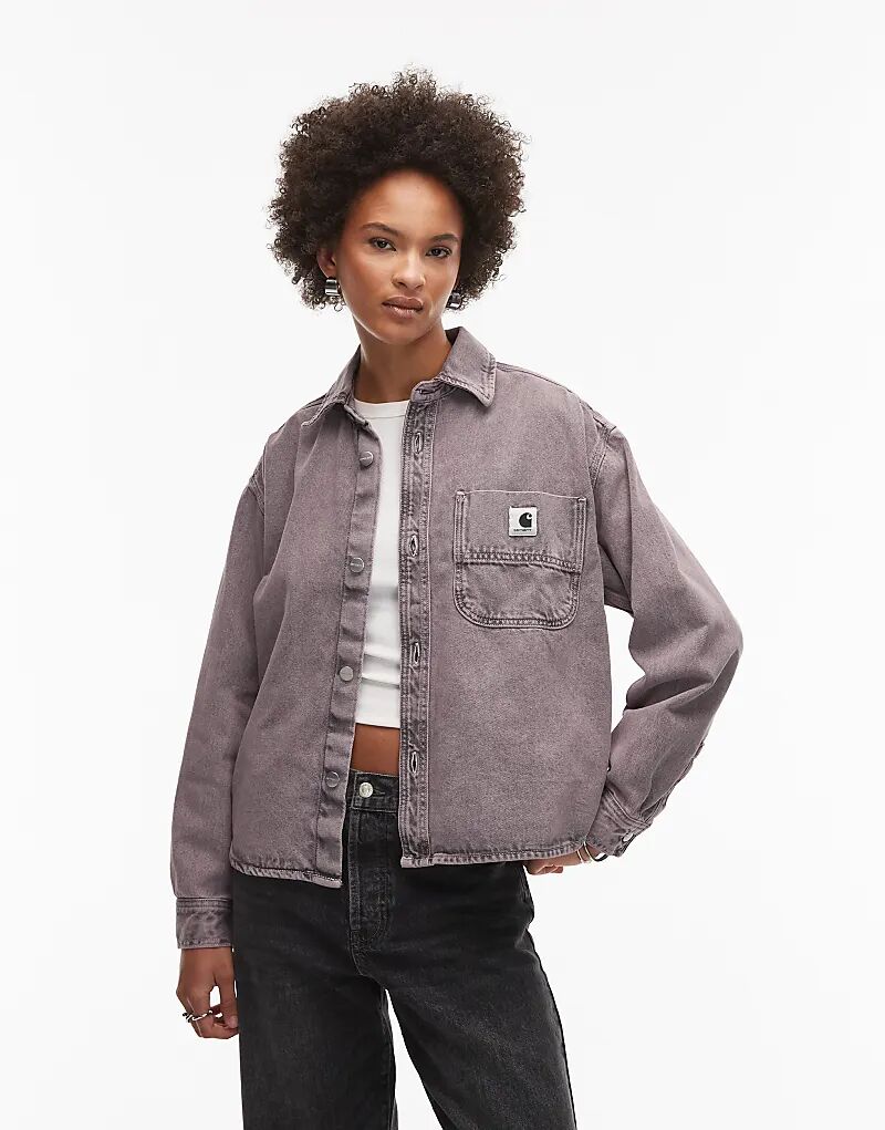 Куртка-рубашка Carhartt WIP Georgia в розовой кислотной стирке
Куртка-рубашка Carhartt WIP Georgia в розовой кислотной стирке