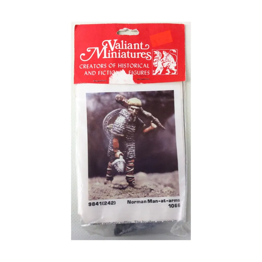 Нормандский воин 1066 г., Historical Miniatures (54mm) (Valiant Miniatures)
Нормандский воин 1066 г., Historical Miniatures (54mm) (Valiant Miniatures)