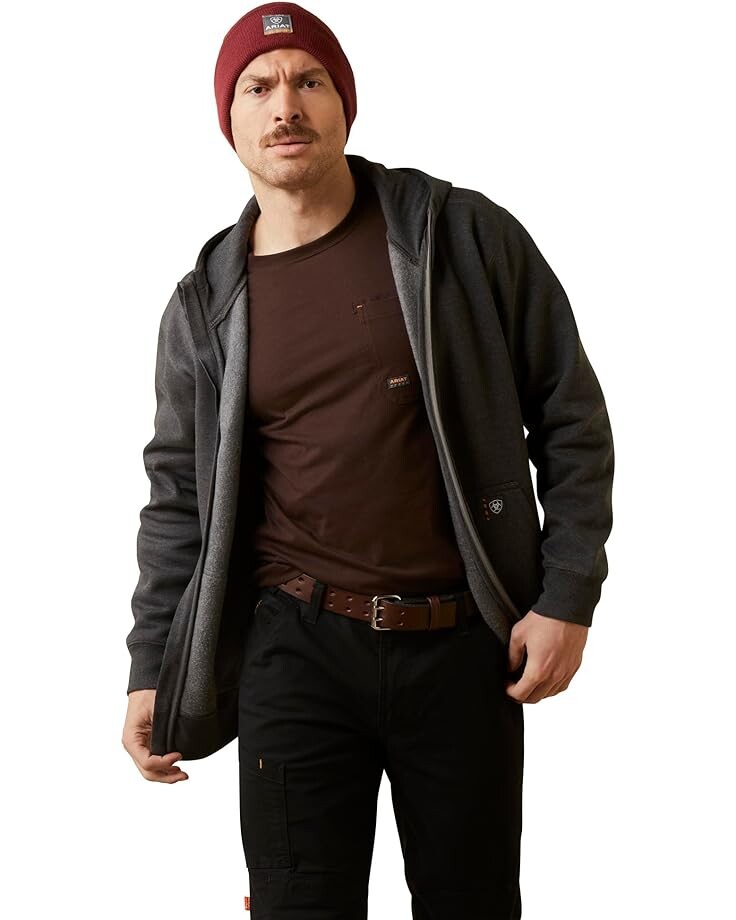 Худи Ariat Rebar Workman Born For This Full Zip, цвет Charocal Heather
Худи Ariat Rebar Workman Born For This Full Zip, цвет Charocal Heather