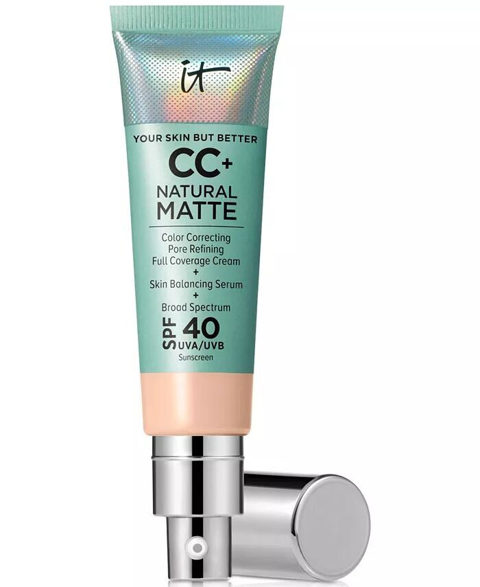 CC+ Крем-матовая основа SPF 40 It Cosmetics, цвет Light Neutral
CC+ Крем-матовая основа SPF 40 It Cosmetics, цвет Light Neutral