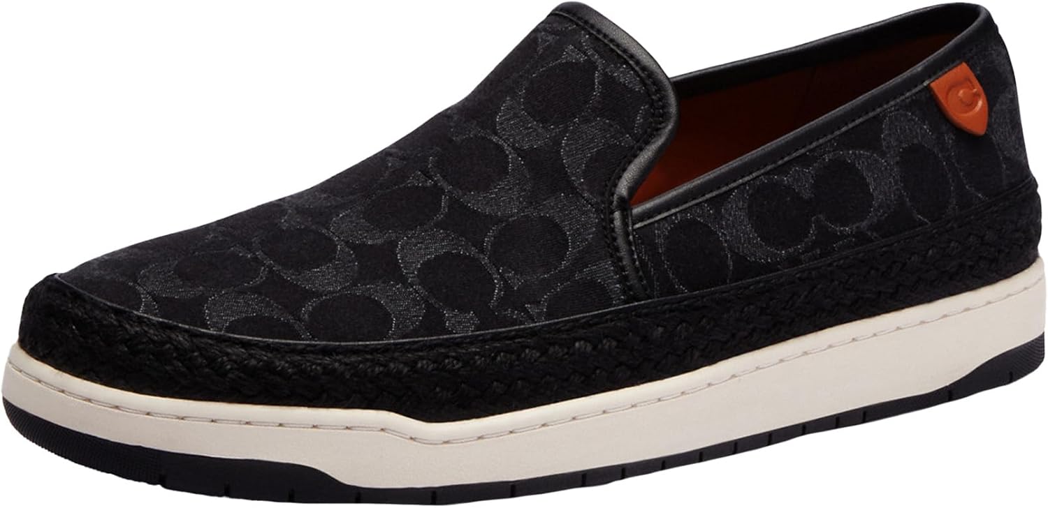 Coach Mens Miles Espadrille, Black Denim
Coach Mens Miles Espadrille, Black Denim