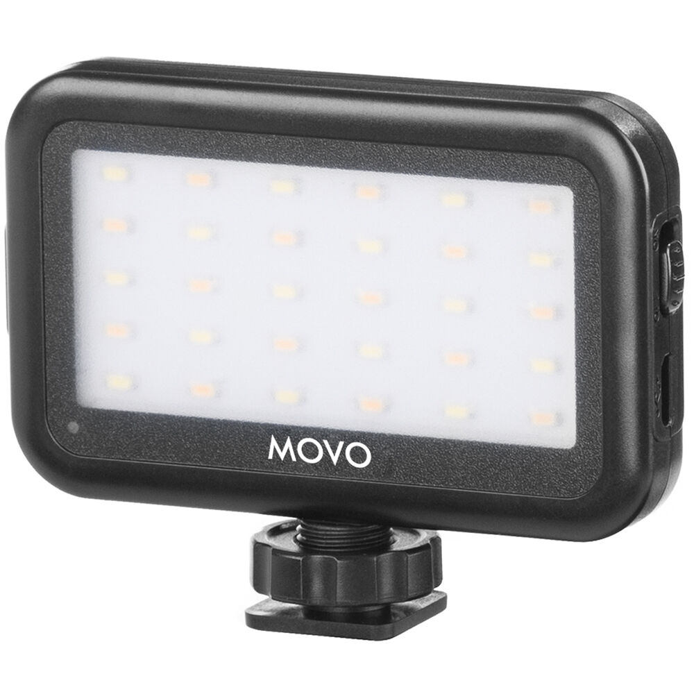 Movo Photo LED-30 - перезаряжаемая мини-светодиодная видеопанель (3200-5500 К)
Movo Photo LED-30 - перезаряжаемая мини-светодиодная видеопанель (3200-5500 К)